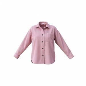 Pink lily pink Corduroy Button-Up Shirt